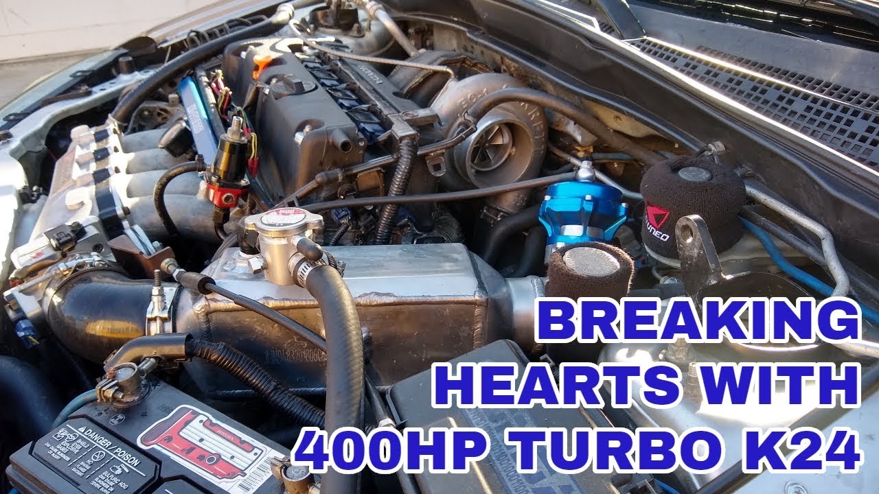 Разборка и тест-драйв K24 Turbo RSX от диджея с тягами