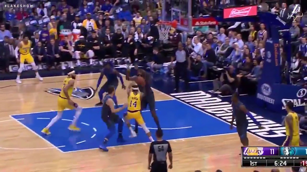 Brandon Ingram with the nasty dribble moves and finish