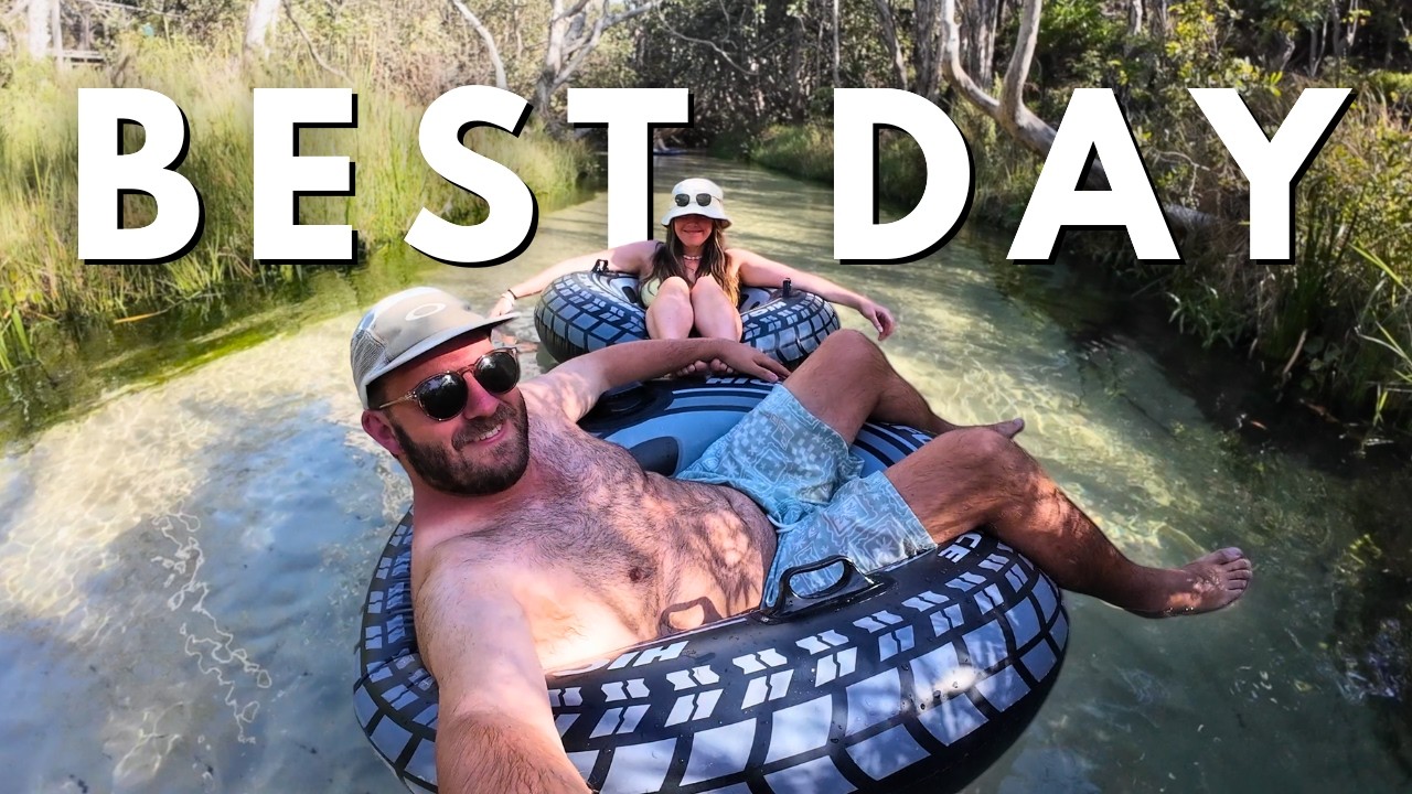 У нас был ИДЕАЛЬНЫЙ день на острове Фрейзер | Приливы, ручей и тако