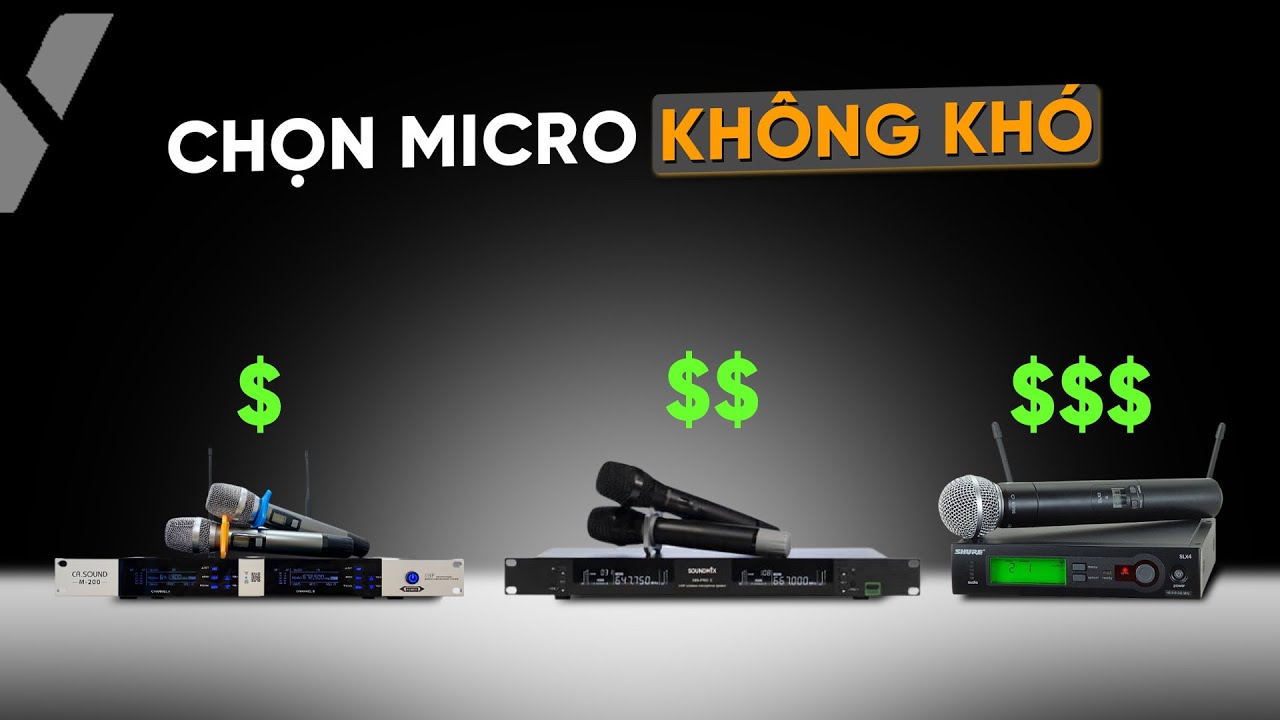 Bí Quyết Chọn Micro Hát Không Bị Nặng - Hú Rít, Phù Hợp Cho Bộ Dàn Karaoke Tại Nhà | Thiên Vũ Audio