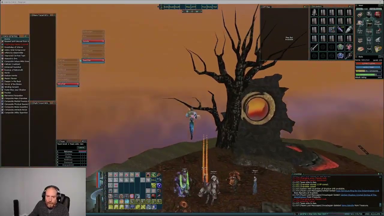 Anarchy Online - Season 10 Lvl 190 Ironman Beast Raid (Twitch VOD)