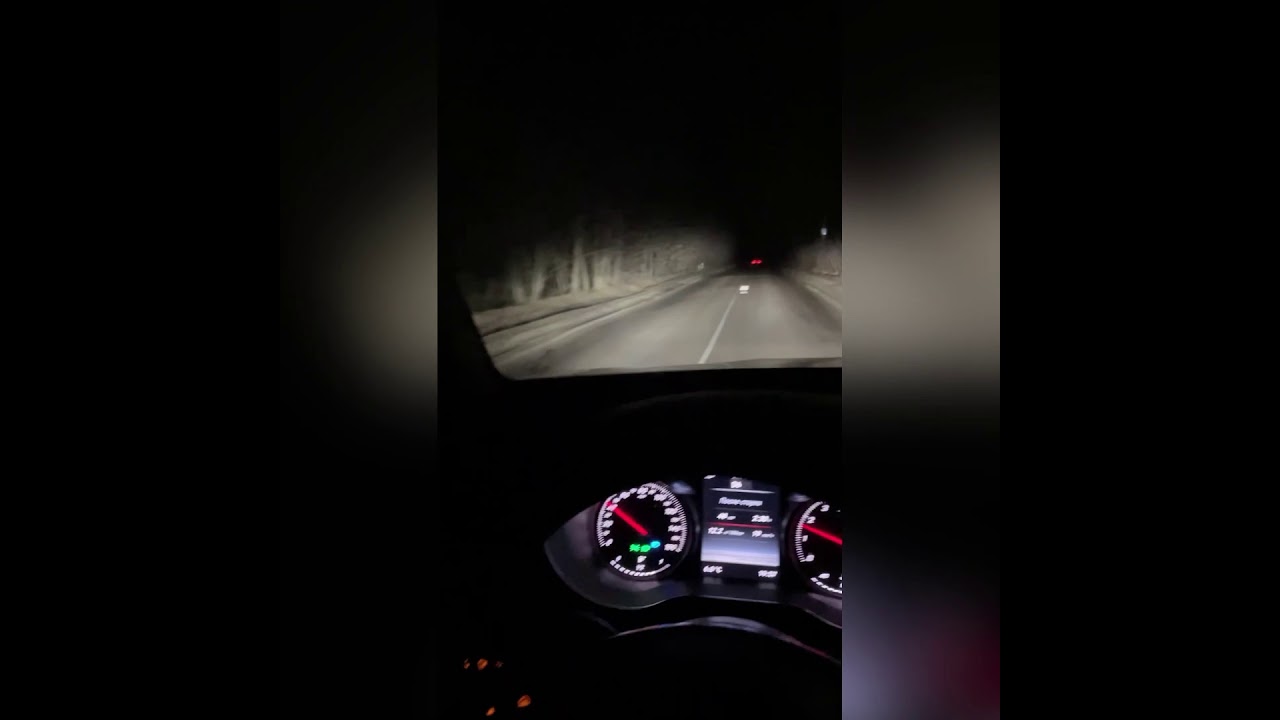 Работа фар Mercedes GLC Intelligent Light System с опцией IHC+, автодальний свет