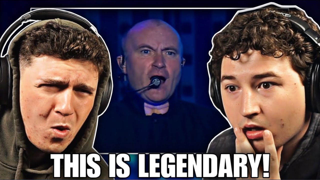 Phil Collins - In The Air Tonight (Live) | GEN Z REACTS