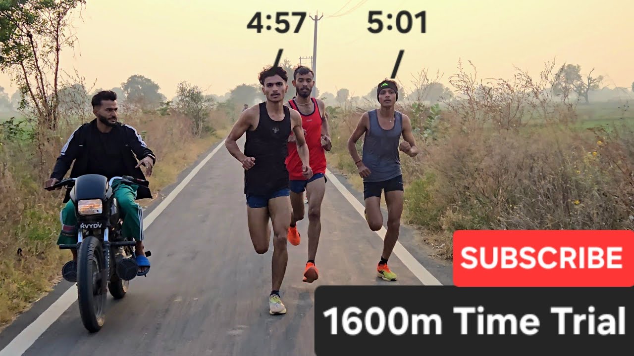 1600m Time Trial //#ytvideo #1600mtrruning #tabharti 