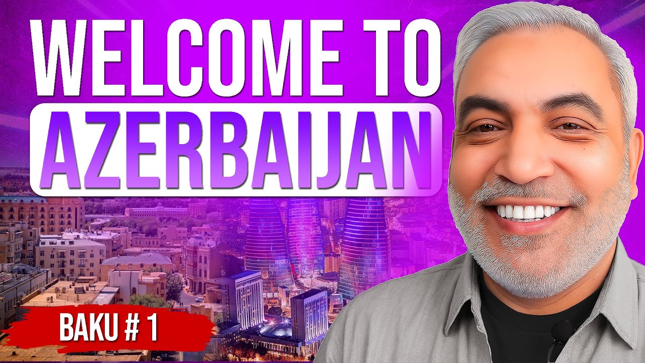 Baku Azerbaijan Vlog | Airport Experience, Hostel Review & Caspian Sea | Dr. Nadeem Murtaza