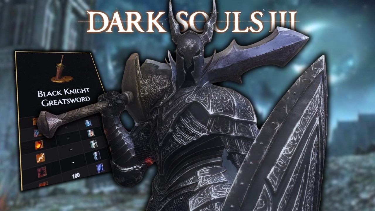 The Black Knight greatsword is the greatest thing to ever happen to me.