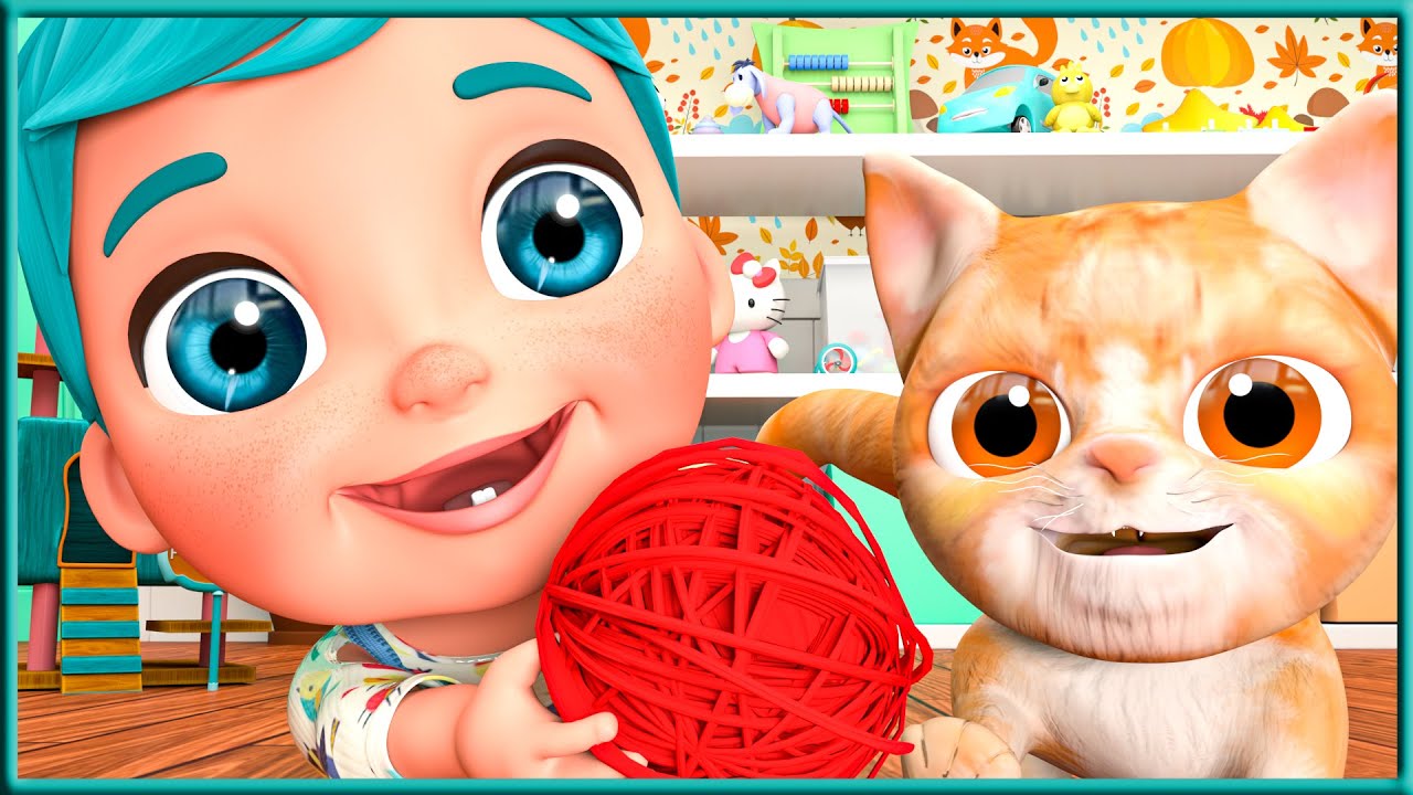 Il Gattino e i Giocattoli | Canzoni per bambini | Filastrocche e canzoni per bambini | Super Luca