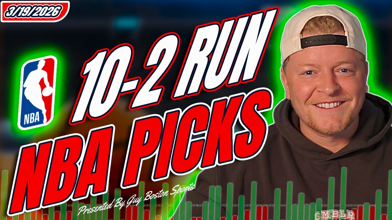 NBA Picks Today Thursday 3/19/2026 | FREE NBA Best Bets, Player Props, and Predictions!