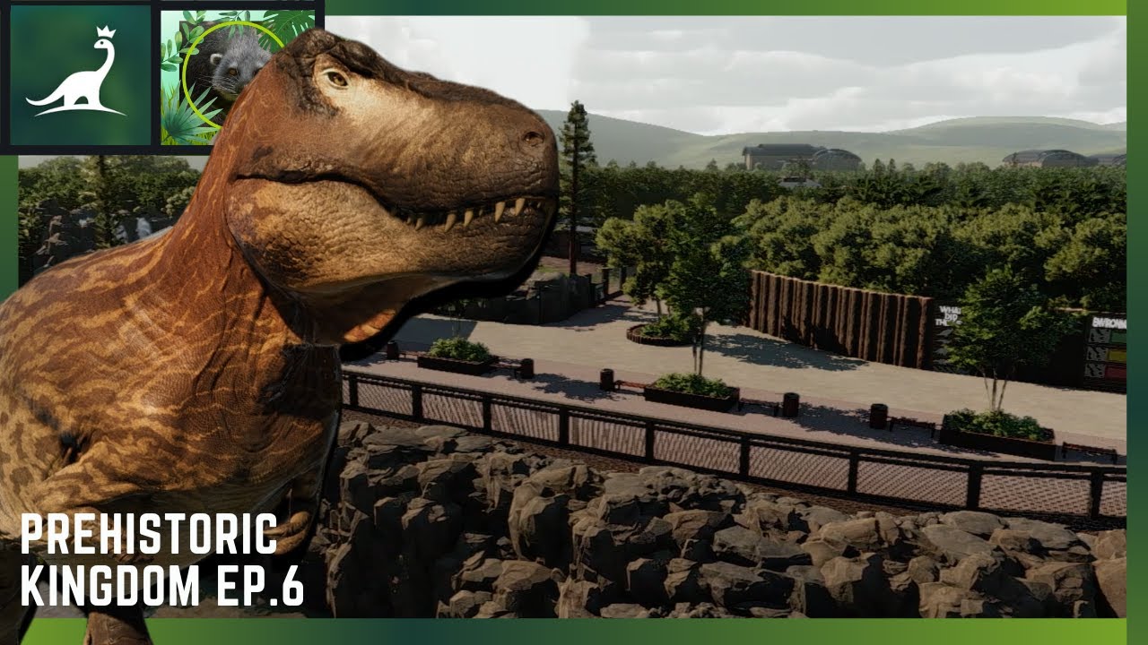 Detailed Tarbosaurus Enclosure | Prehistoric Kingdom | Ep. 6 | High Valley Park