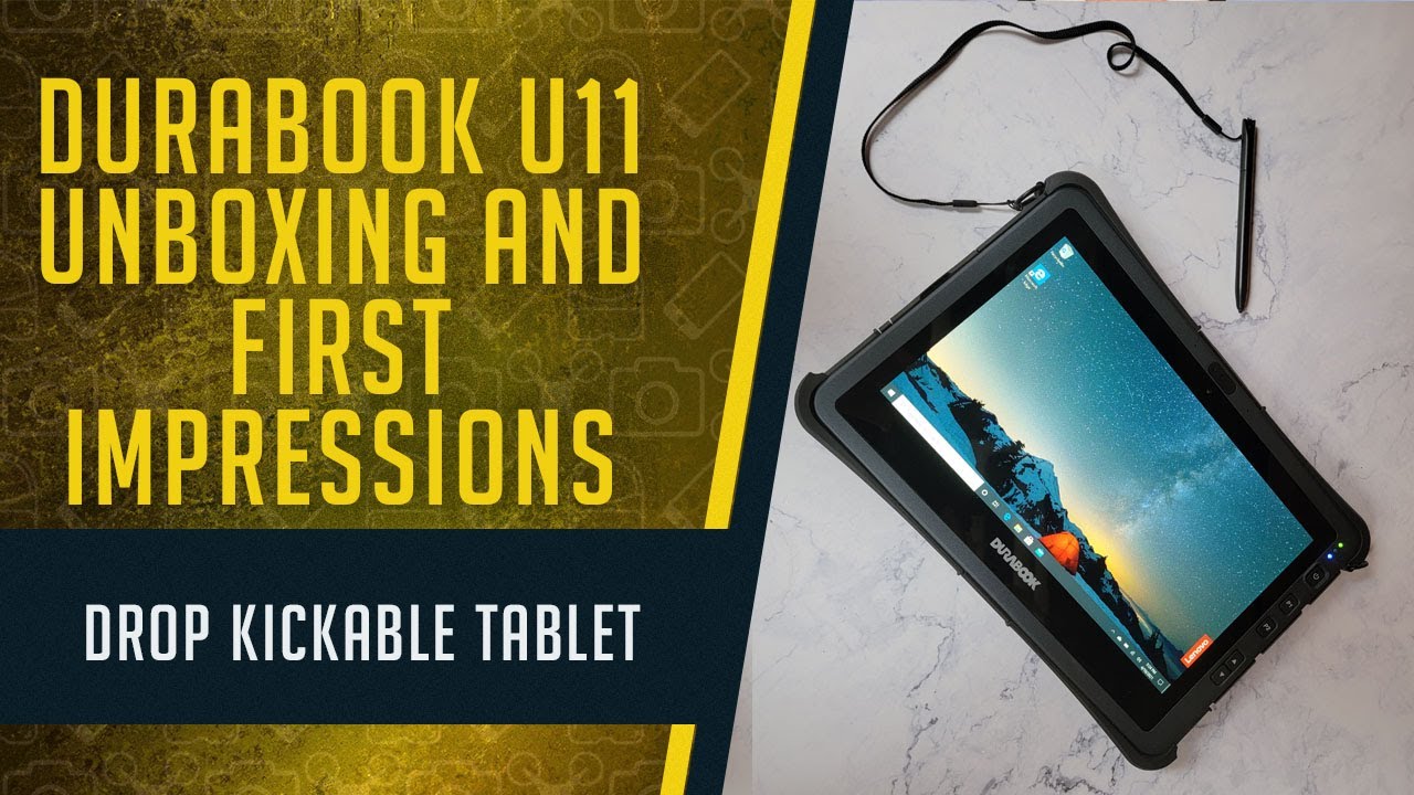 Durabook Unboxing and First Impressions