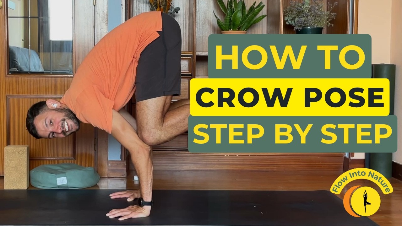 Crow Pose Tutorial | Step-by-Step Guide for Beginners (Bakasana Yoga)