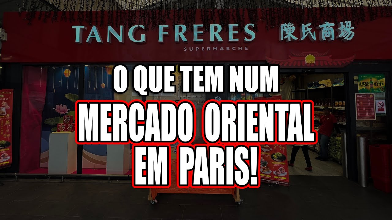 O QUE TEM NUM MERCADO ORIENTAL EM PARIS! CONHEÇAM TAMBÉM O CANTINHO CHINÊS DA CIDADE! #dicasdeparis