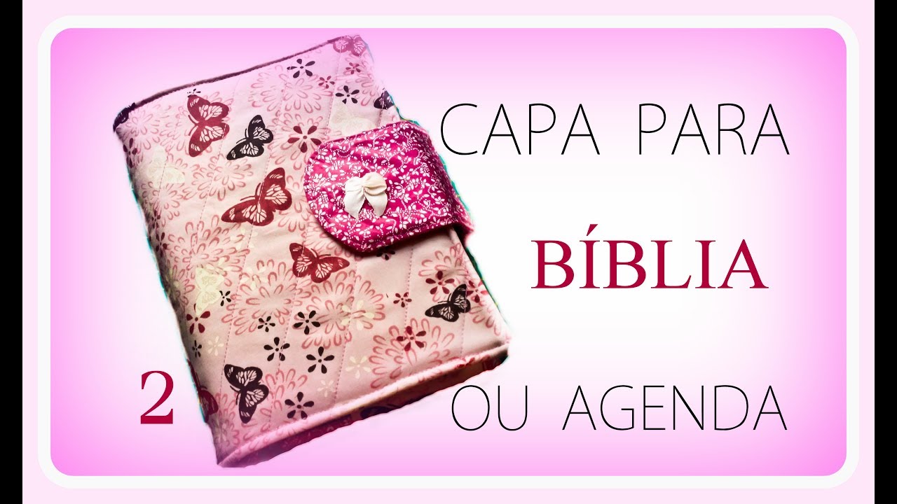 CAPA PARA BÍBLIA EM TECIDO Quilt reto Fácil de fazer  | Atelier Costurando Comigo