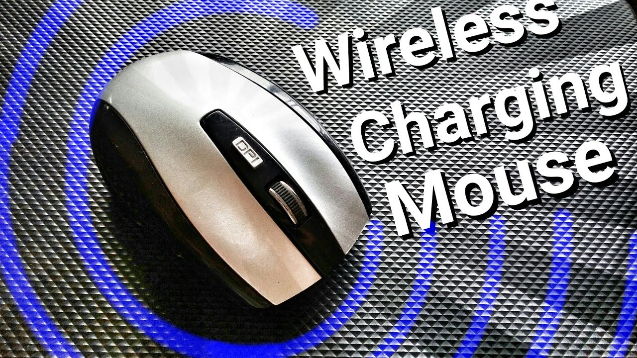 Wireless Charging Mouse with QI Wireless Charging Mouse Pad 🖱