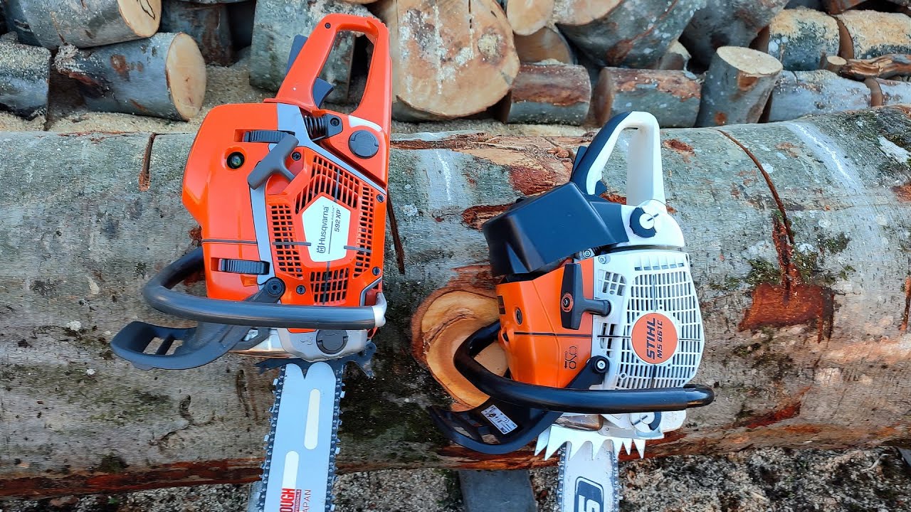 Husqvarna 592xp & Stihl MS 661