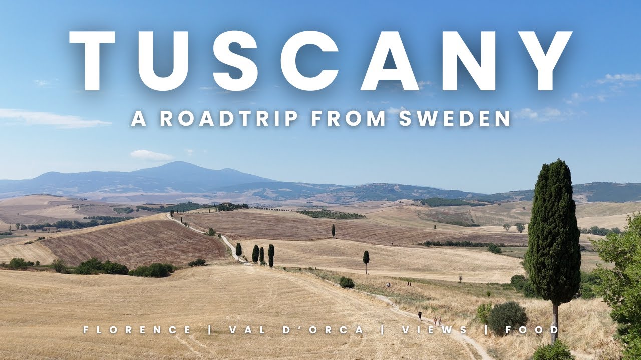 Ultimate Tuscany Road Trip in an EV | Florence, Val d'Orcia, Wine & Gladiator Fields
