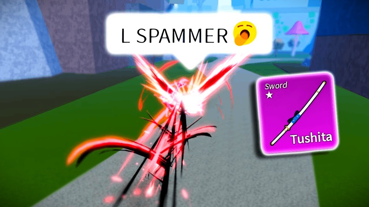 BULLYING Players with OP Tushita Combos... | Blox Fruits