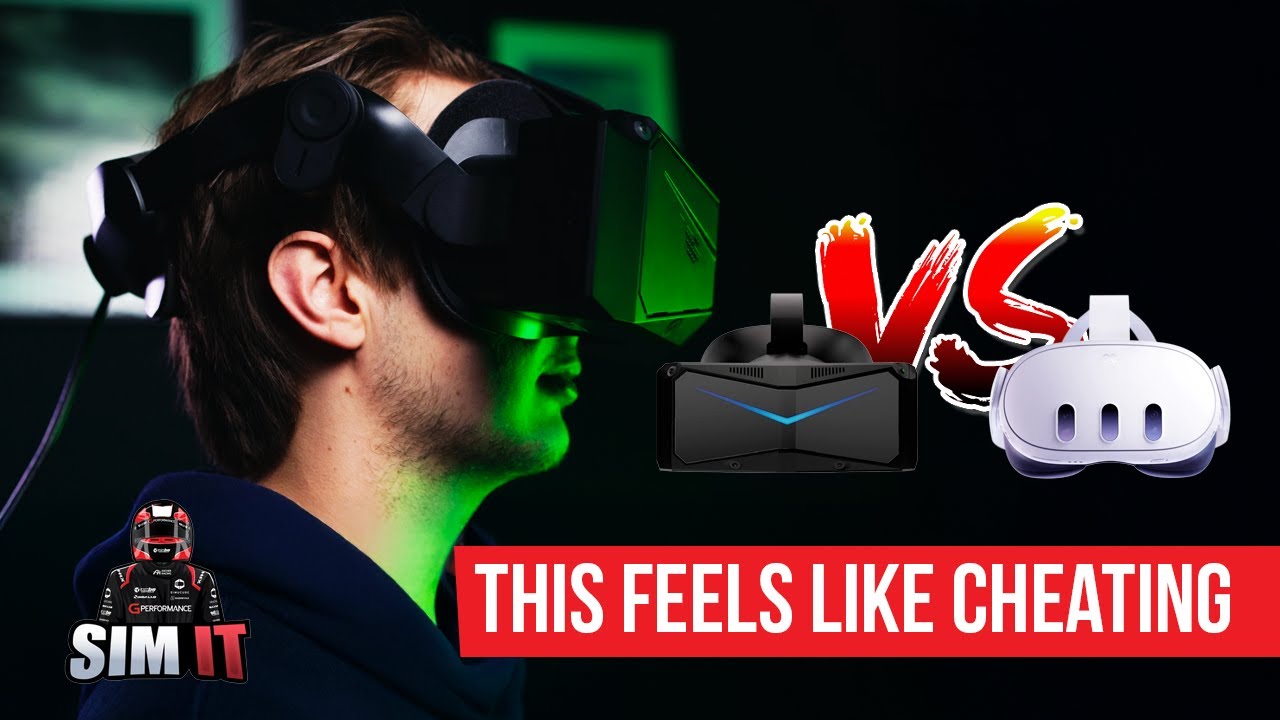Pimax Crystal Light против Quest 3 — для симуляторов гонок этот вариант просто лучше.