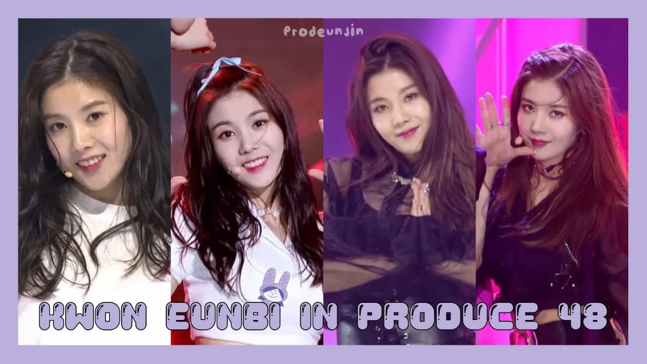 kwon eunbi all stage in produce 48 | prodeunjin