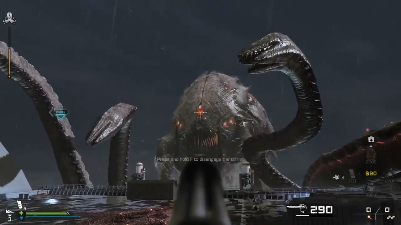 CoD Ghosts Extinction Kraken bossfight