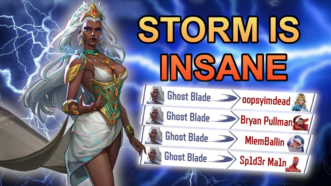 Buffed Storm Strikes Again | Marvel Rivals