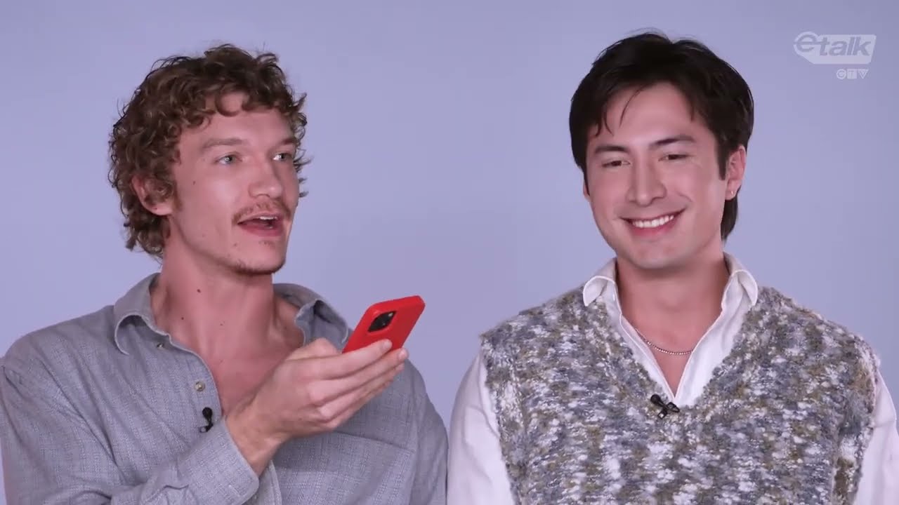 Hudson Williams and Connor Storrie moments that made me audibly laugh