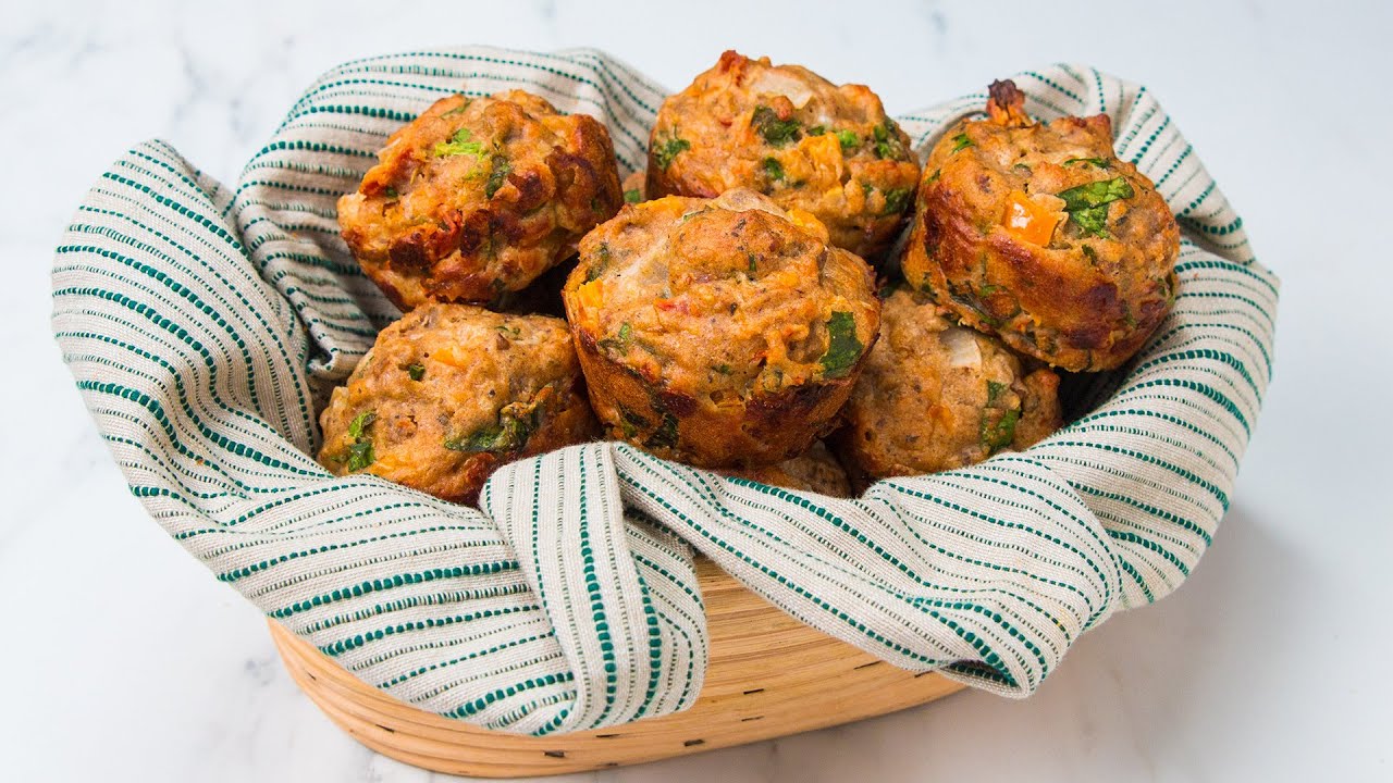 Savory Breakfast Muffins 3 Ways