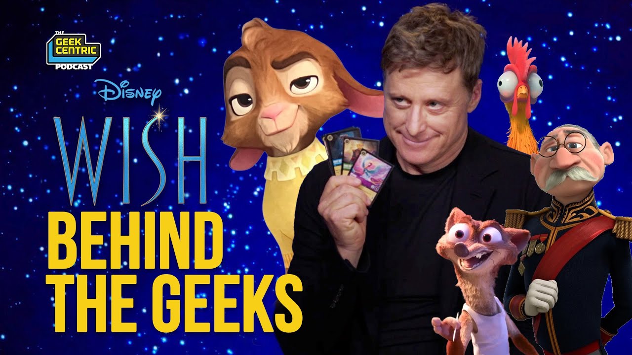 Behind The Geeks | Our Interview with ALAN TUDYK voice of Valentino from Disney's WISH