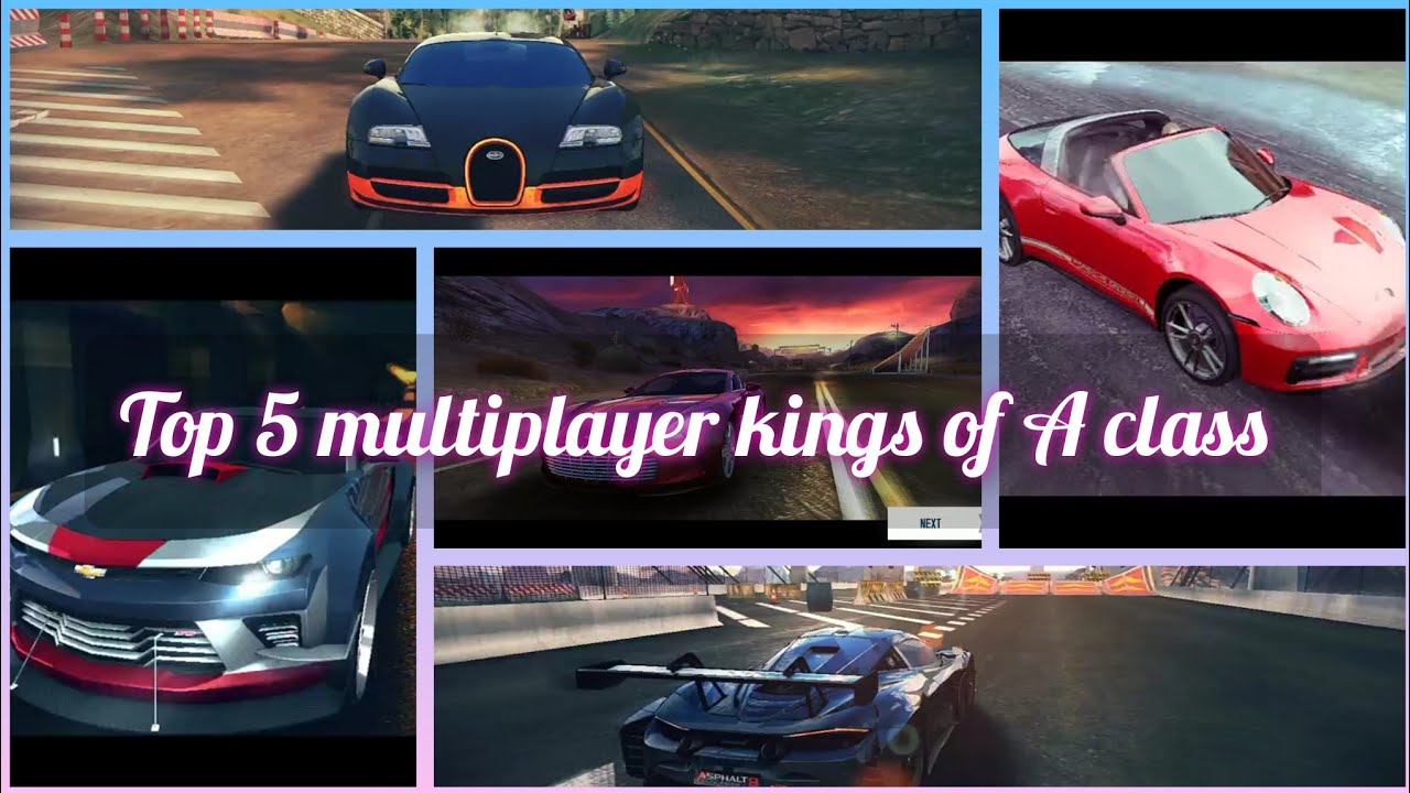 Asphalt 8 | Top 5 multiplayer Kings of A class✅