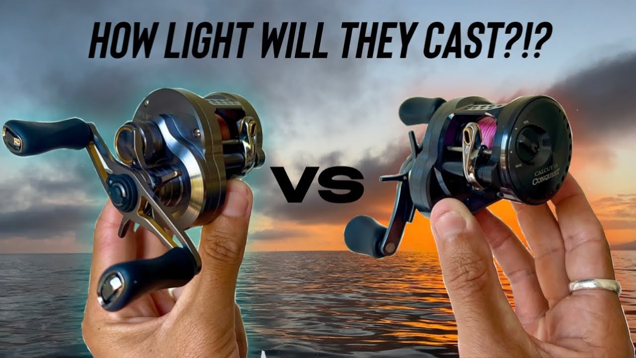 Shimano Calcutta conquest BFS vs 30 SE | Casting Comparison