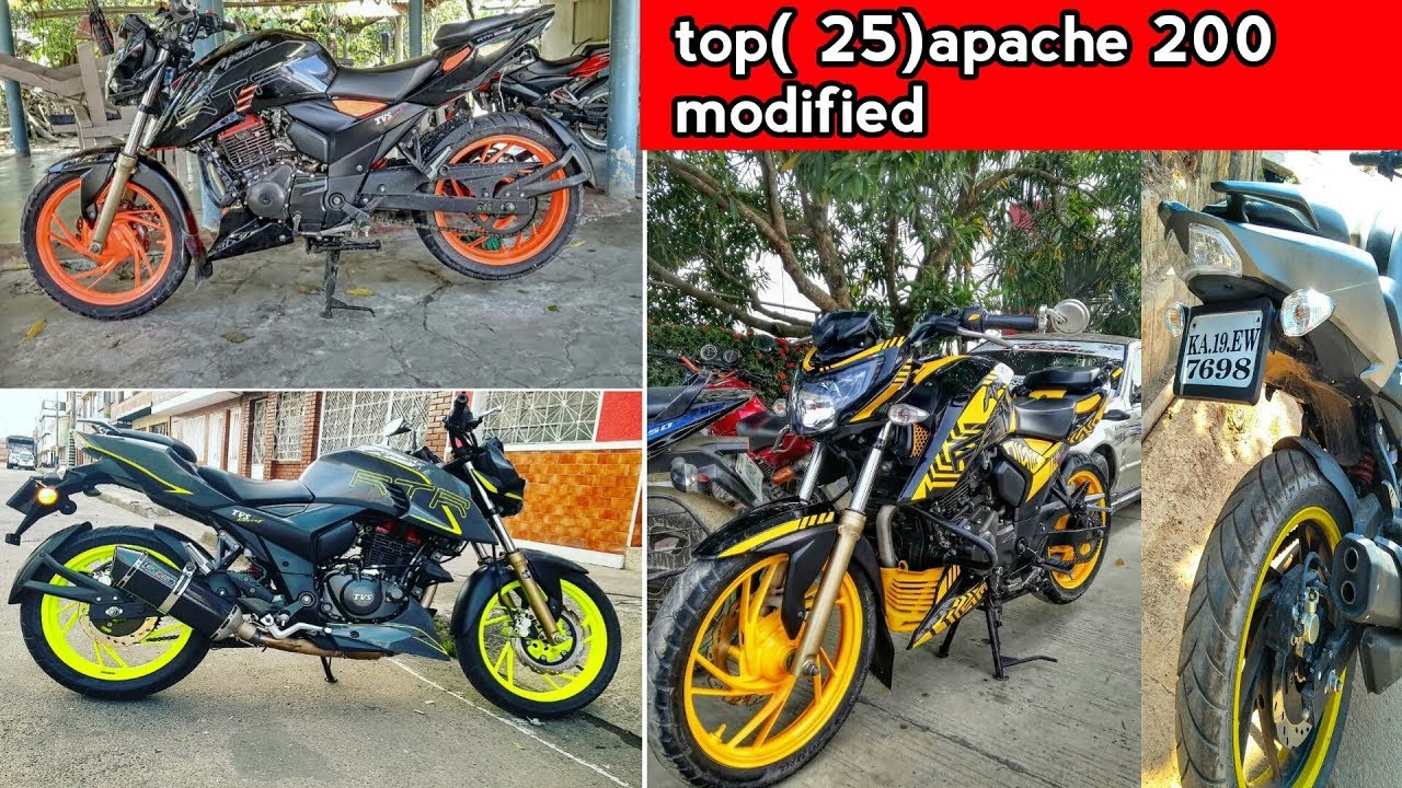 TVs apache 200 modified+ top 25 apache rtr modification