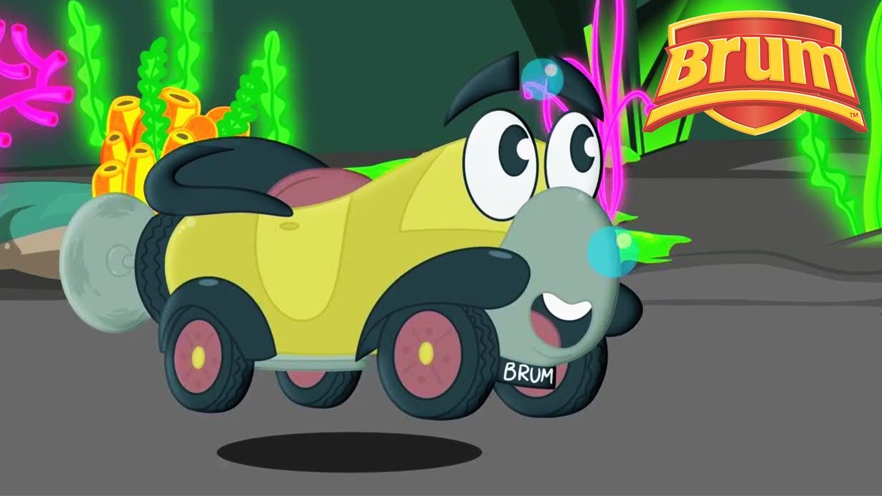 Brum Trapped in Ocean Goo! Help Car Escape! | Brum & Friends - WildBrain | Full HD Episodes