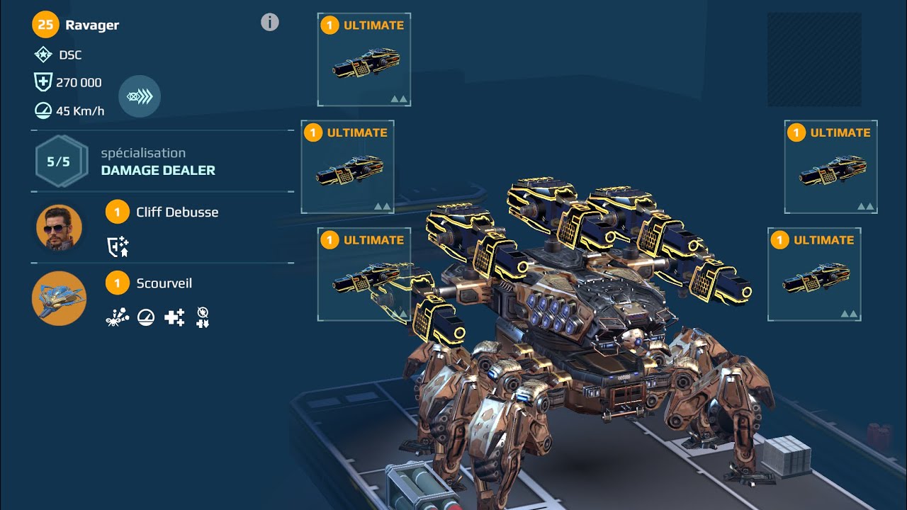 ULTIMATE ATOMIZER RAVAGER (WAR ROBOT TEST SERVEUR)