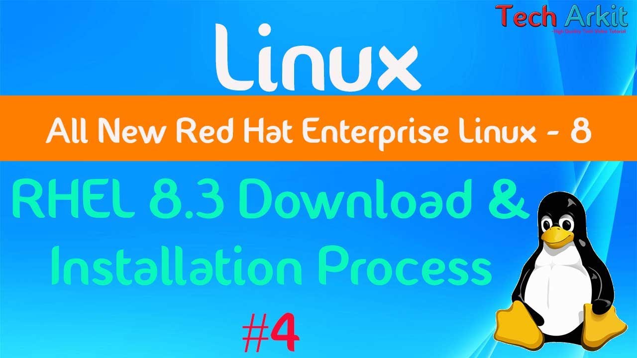 Руководство по загрузке и установке RHEL 8 | Linux для начинающих | RHCSA 2022 | Tech Arkit