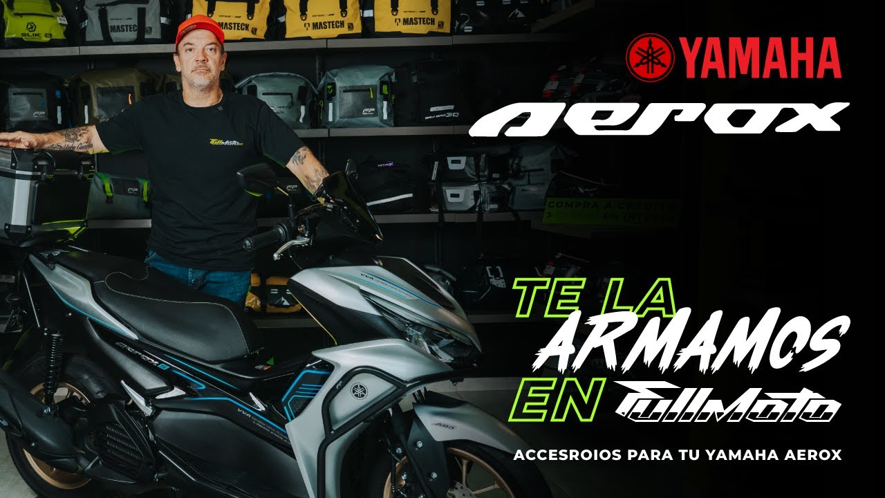 Yamaha Aerox - Accesorios para tu moto | Te la armamos en Fullmoto