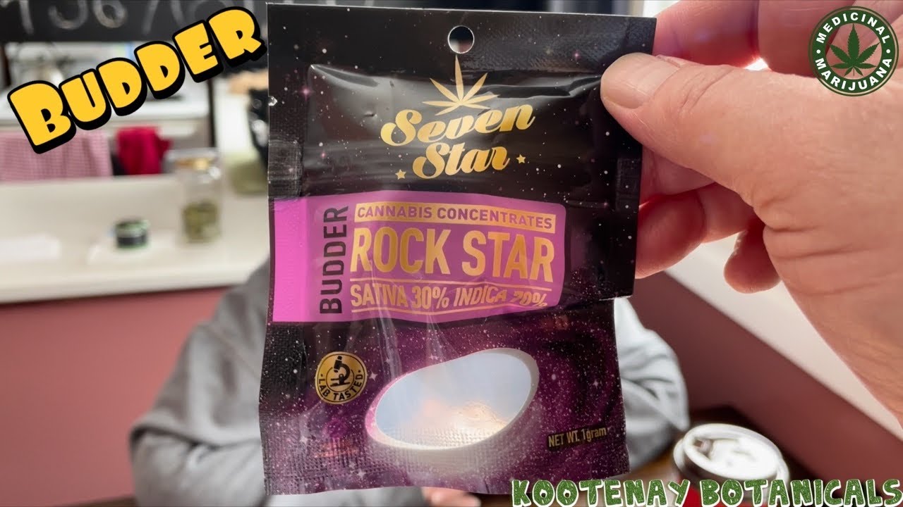 Cigrit & Donna Review &ldquo;Seven Star&rdquo; (Rockstar - Budder) From Kootenay Botanicals
