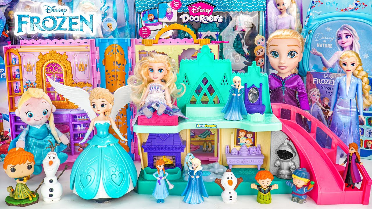 Disney Frozen Toys Collection Unboxing | Disney Princess Carriage To Castle Playset | Ariel | Elsa