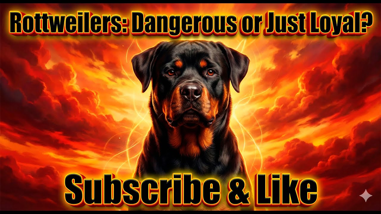 Rottweilers Dangerous or Just Loyal