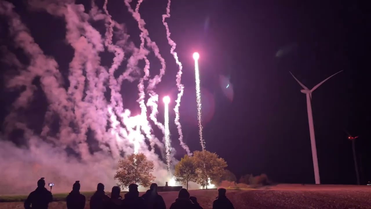 Feu d'artifice -  Fin de formation F4T2 niveaux 1 et 2 - 6 au 10 octobre 2025