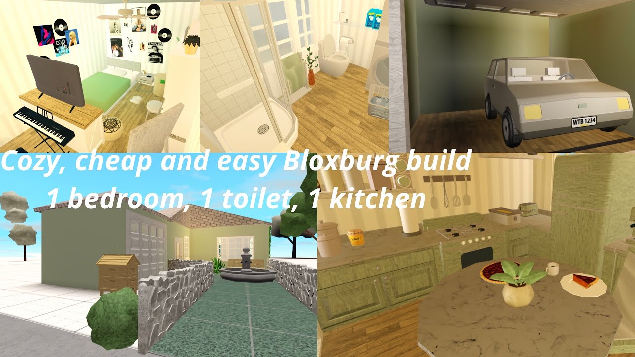 CHEAP, COZY BLOXBURG APARTMENT NO GAMEPASSES NEEDED!!!!