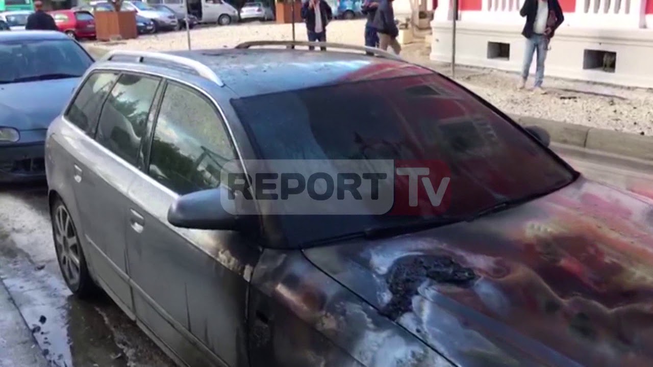Report TV - Vlorë, digjet gjatë natës ‘Audi’ A4 u tentua edhe 4 ditë më parë