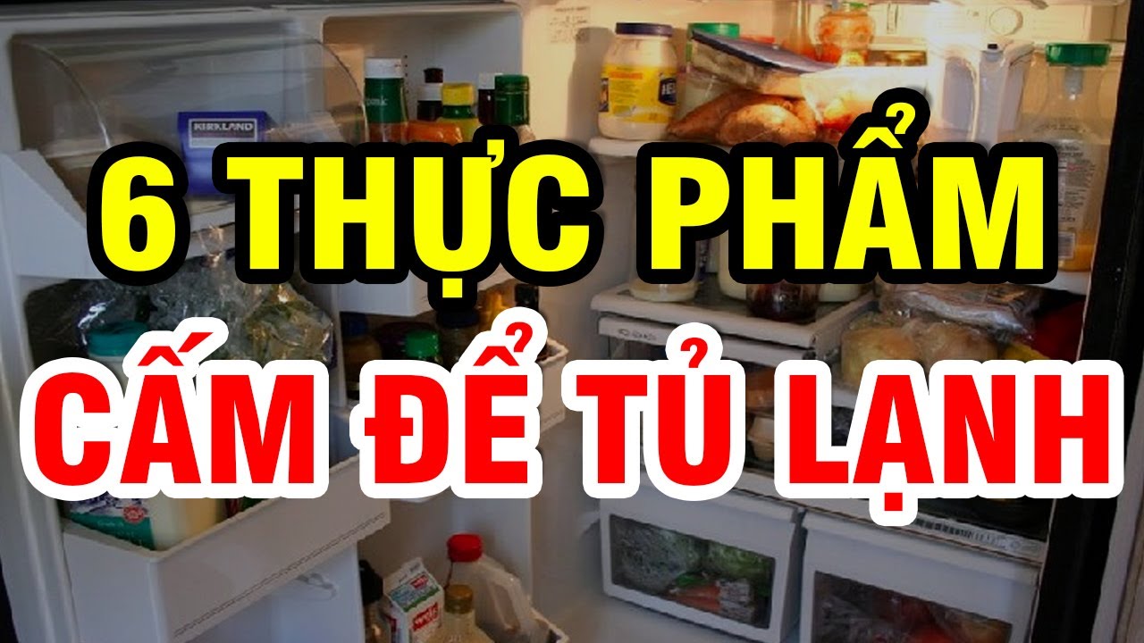Người Cao Tuổi TUYỆT ĐỐI CẤM ĐỂ TỦ LẠNH 6 MÓN NÀY Kẻo Sinh Đ.ộc Tố, Rút Ngắn Tuổi Thọ