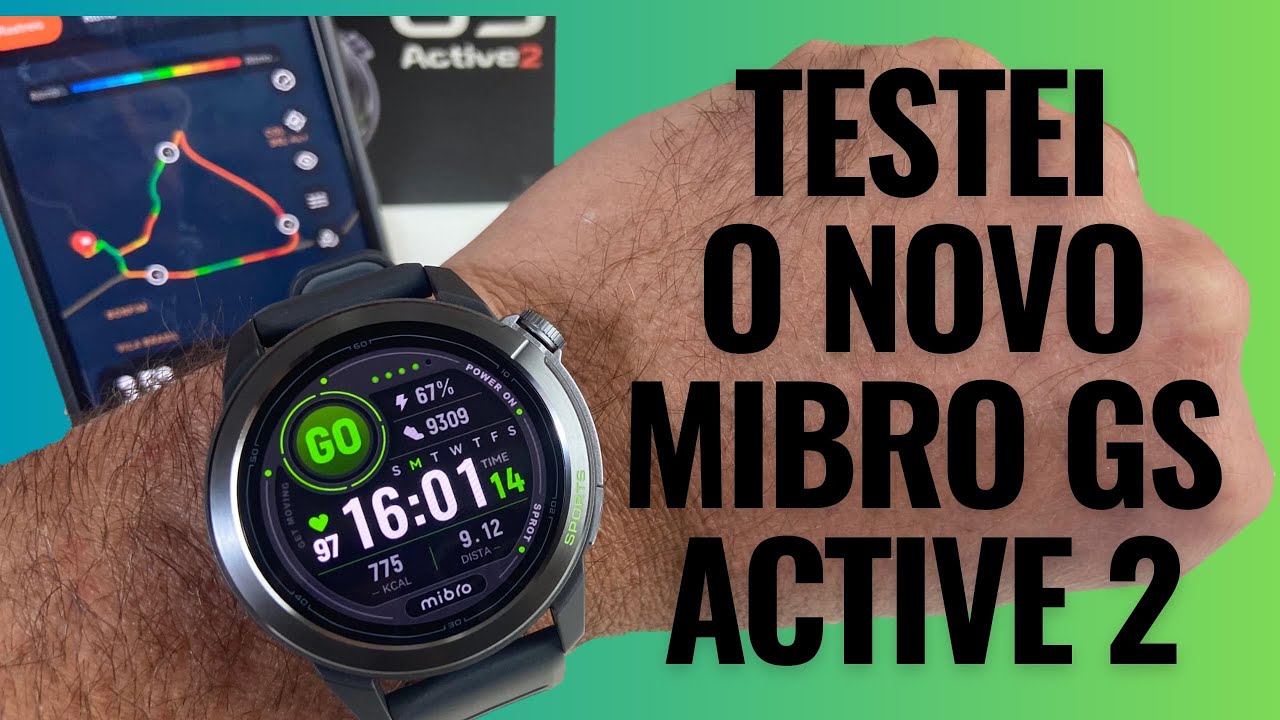 MIBRO GS ACTIVE 2 É REALMENTE BOM PRA ESPORTES? VEJA OS TESTES QUE FIZ COM GPS DELE ANTES DE COMPRAR