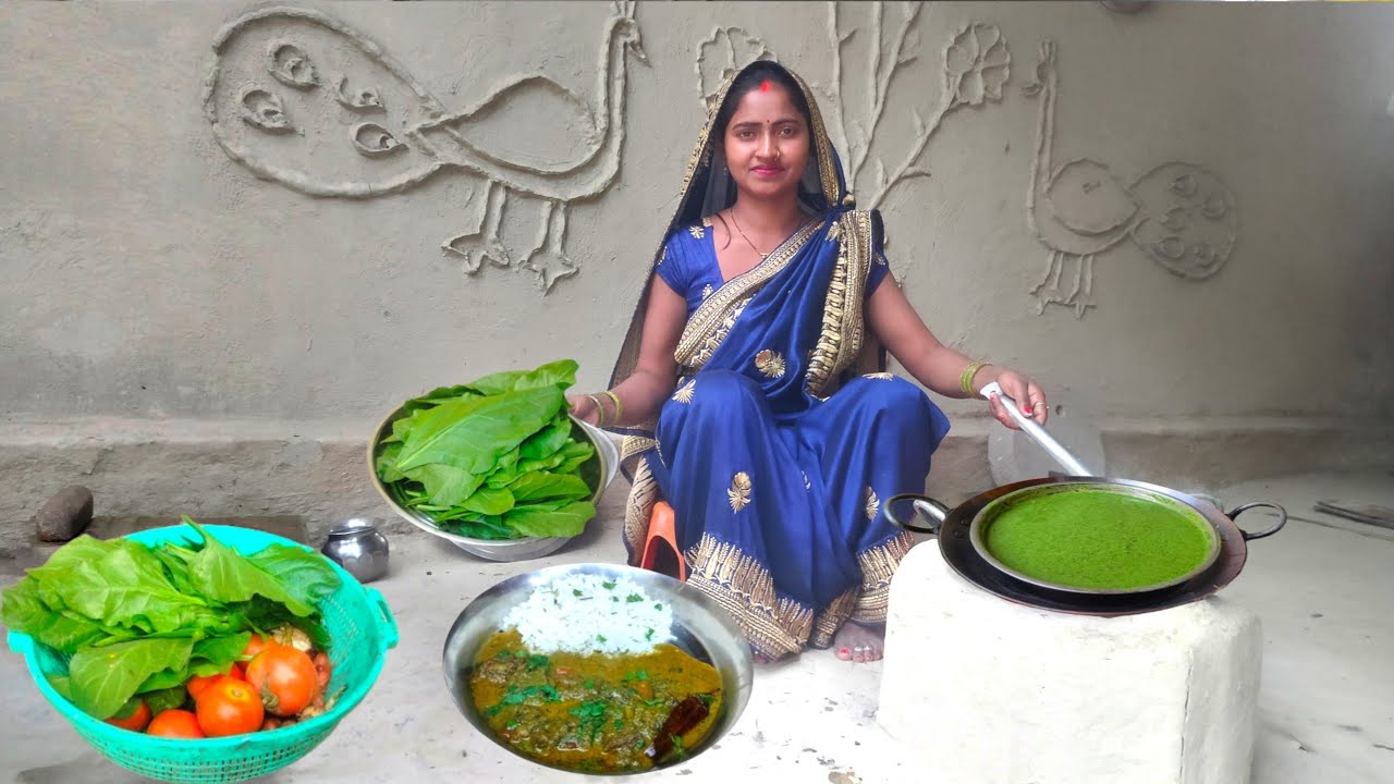 यकिन मानिए अगर पालक कि ए पनीर करी बनाया न तों सब थाली चट कर जायेंगे || Palak ki sabji recipe 