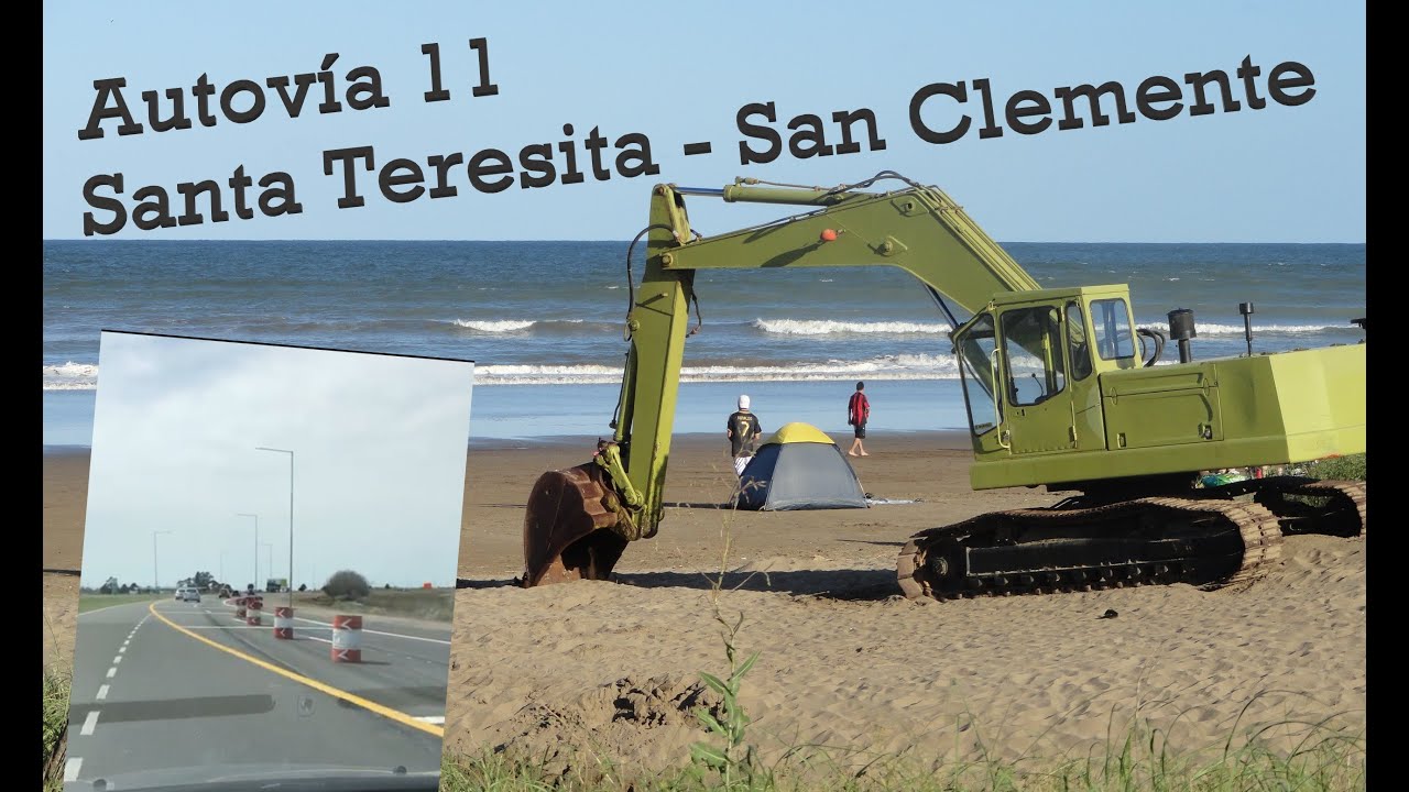 NUEVA Autovía RUTA 11 \San Clemente - Santa Teresita/ Buenos Aires Obras- Rutas a la COSTA Argentina