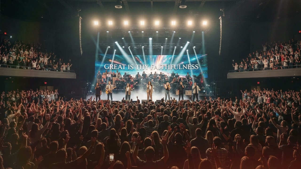 Great Is Thy Faithfulness - The Psalmist | Worship (Lyric Video)