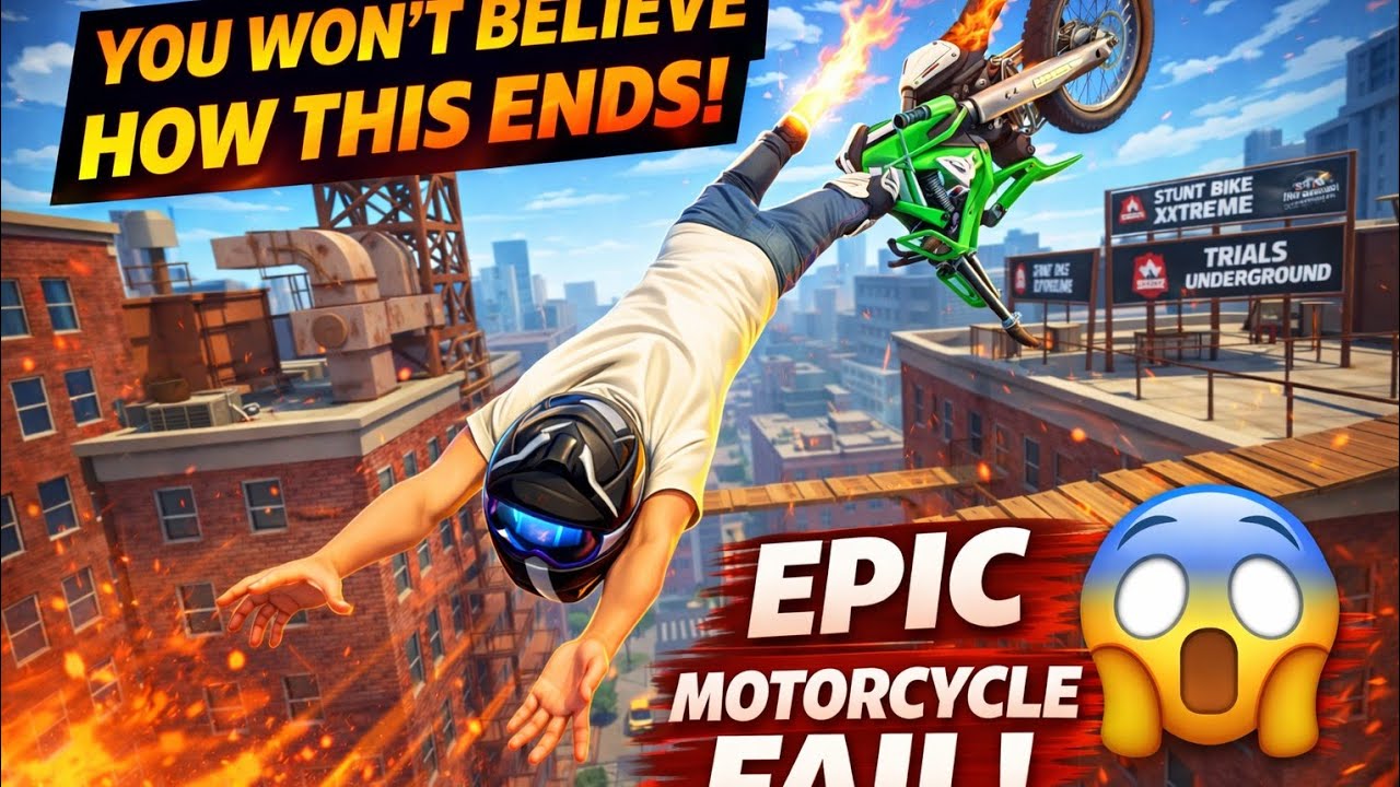 This Level Was IMPOSSIBLE… Until THIS Happened 😳🏍️🔥