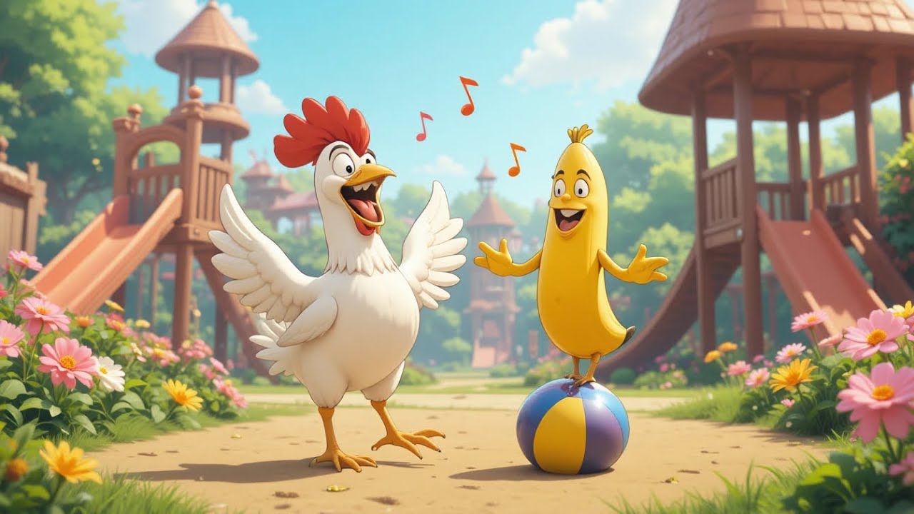 Chicken Banana Chicken Banana! 🍌🐔 Non-Stop Kids Songs (Back to Back)