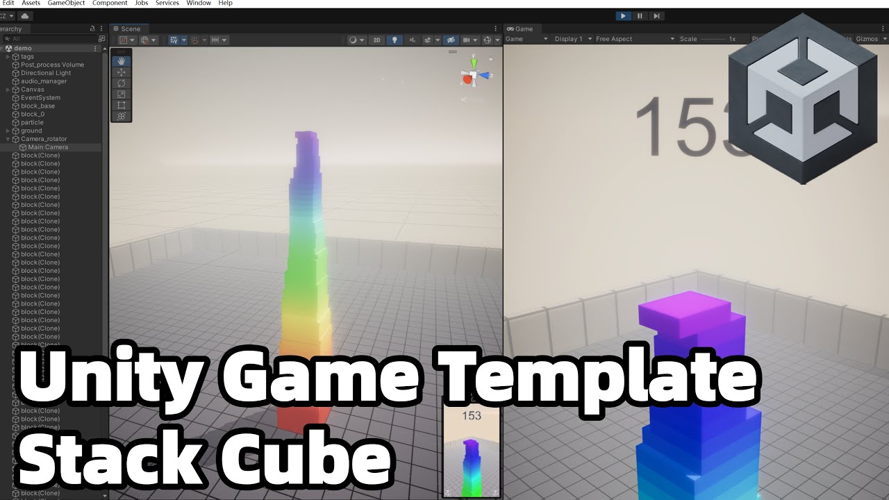 Stack Cube &ndash; Complete Unity Game Template