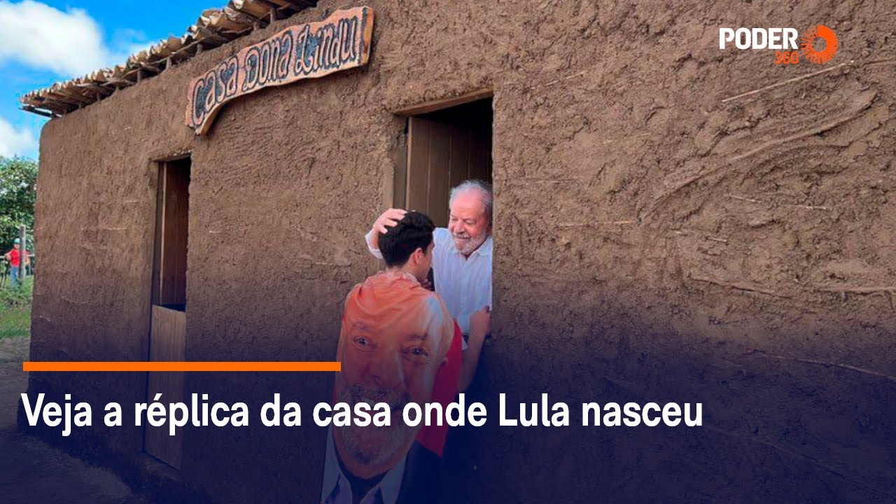 Veja a réplica da casa onde Lula nasceu